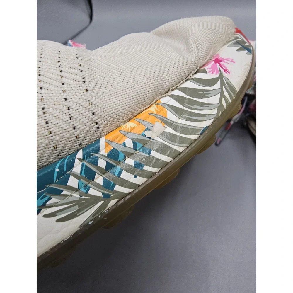 NOBULL‎ Impact SuperFabric Trainer Men Sz 14 Wmn 15.5 White Tropical Sneakers